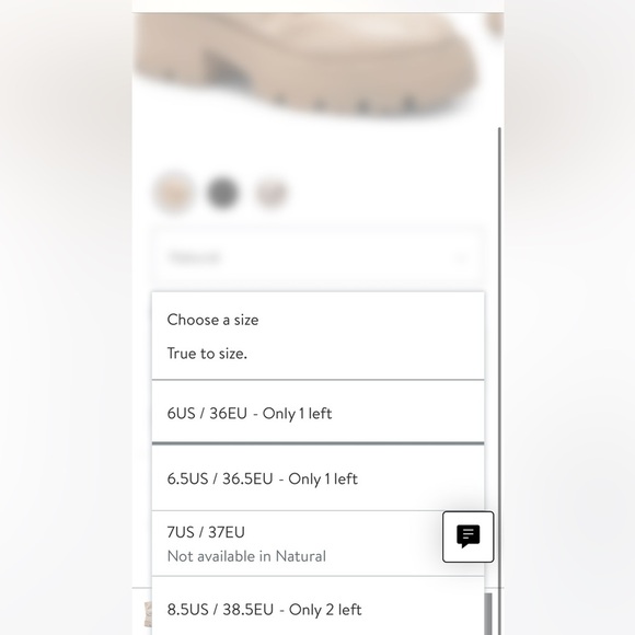 New Free People Emma Natural Leather ruched Platform Combat Boots size 40 or 10 - Picture 16 of 16